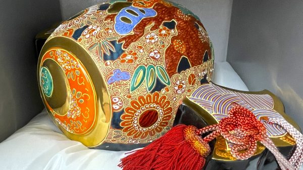 【超特大】九谷焼　打出の小槌 九谷焼 打ち出の小槌（中型8号） 鶴亀盛 : 九谷焼専門店 和座